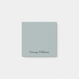 Notas Post-it® Minimalista Dusty Blue Profesional Simple