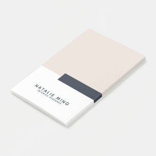 Notas Post-it® Minimalista geométrico moderno
