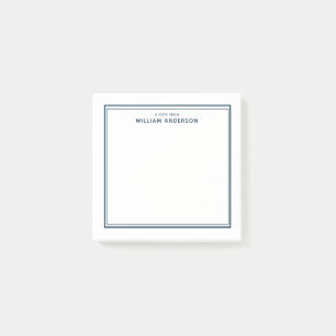 Notas Post-it® Minimalista personalizado