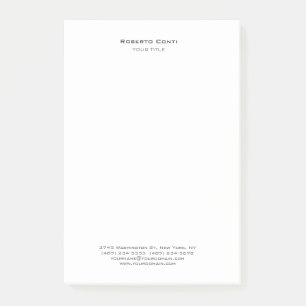 Notas Post-it® Minimalista profesional creativo