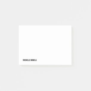 Notas Post-it® Minimalista Profesional Moderno