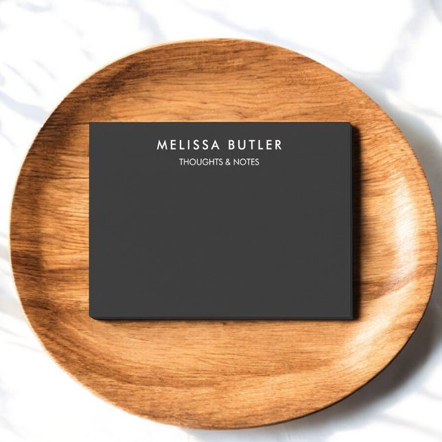Notas post-it minimalistas de Black Modern (Subido por el creador)