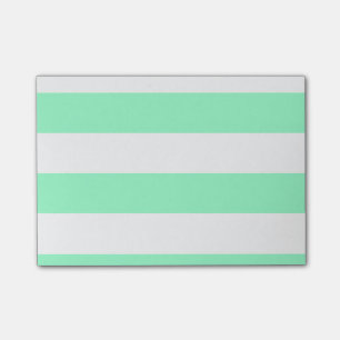 Notas Post-it® Minty Striped Post it