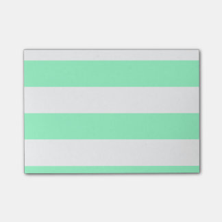 Notas Post-it® Minty Striped Post it