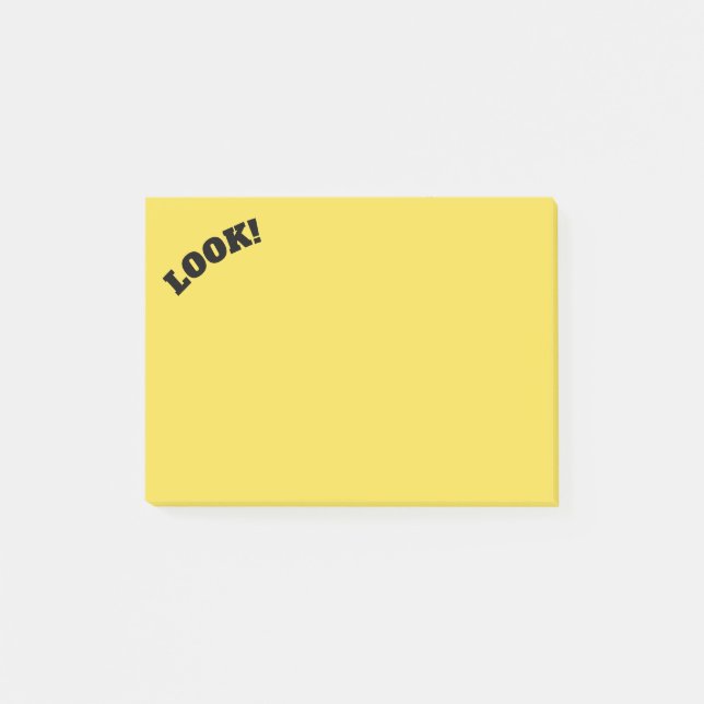 Notas Post-it® ¡Mira! (Anverso)