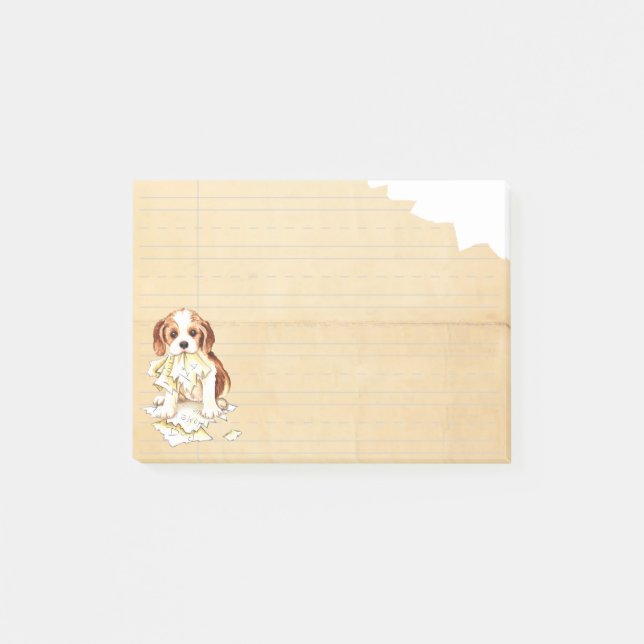 Notas Post-it® Mis caballeros comieron mi preparación (Anverso)