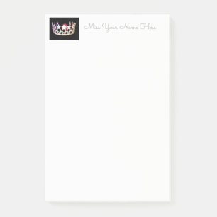 Notas Post-it® Miss USA Silver Crown Post-it-Notes