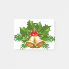 Notas Post-it® Mistletoe Bells
