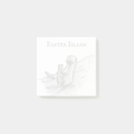 Notas Post-it® Moai, Isla de Pascua, Chile