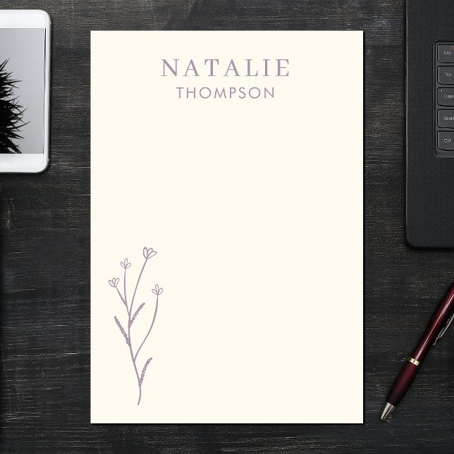 Notas Post-it® Moda de moda Boho Lilac Lavender Guay personalizad (Subido por el creador)