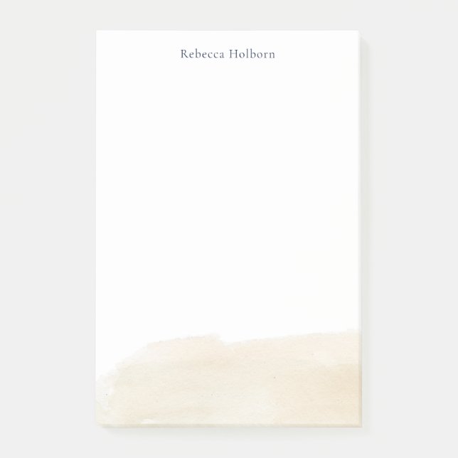 Notas Post-it® Moda moderna Elegante Personalizada (Anverso)