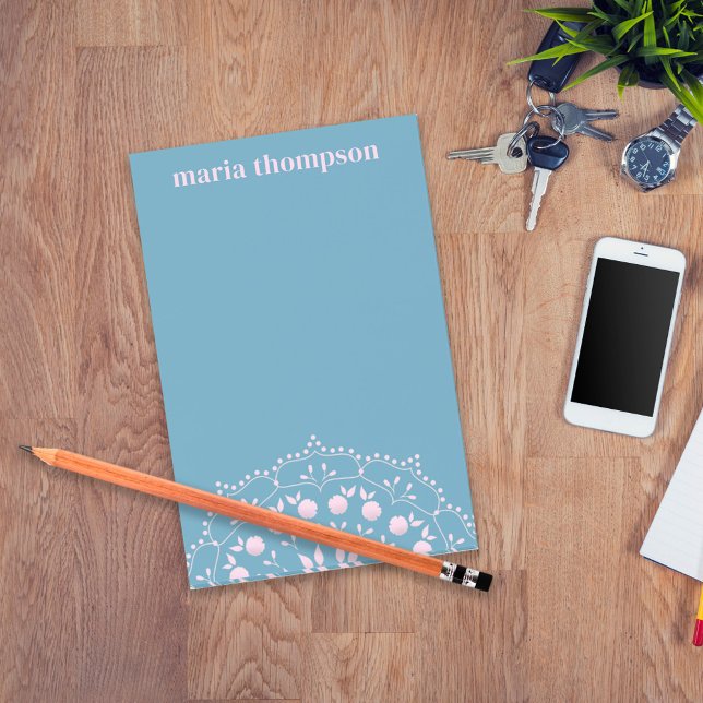 Notas Post-it® Moda moderna Personalizado rosa simple perwinkle a (Subido por el creador)