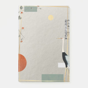 Notas Post-it® Moda Moderno Y Whimsical Bird Elegante A La Moda R