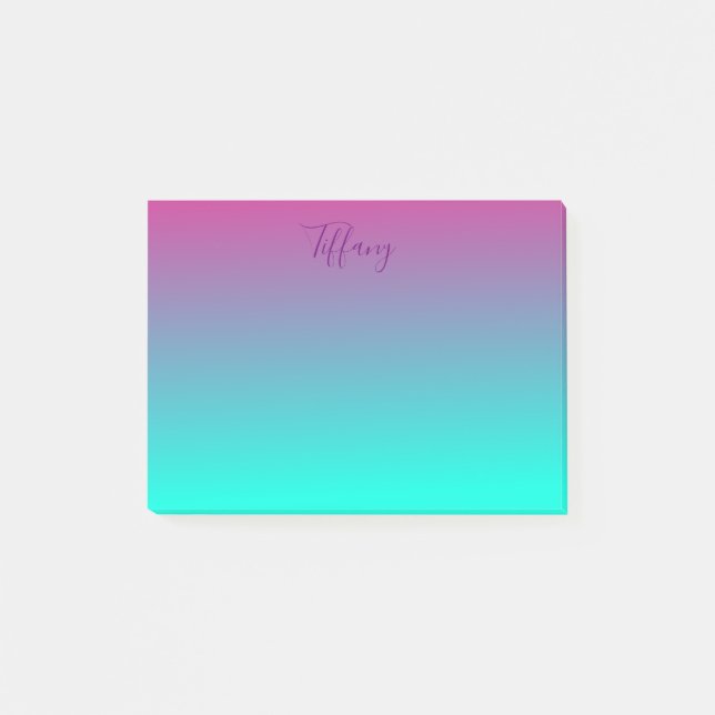 Notas Post-it® Moda oscura (Anverso)