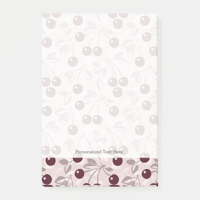 Notas Post-it® Modele con las cerezas 2 (Anverso)