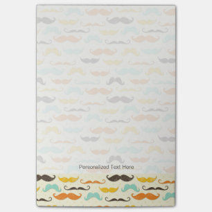 Notas Post-it® Modelo 3 del bigote