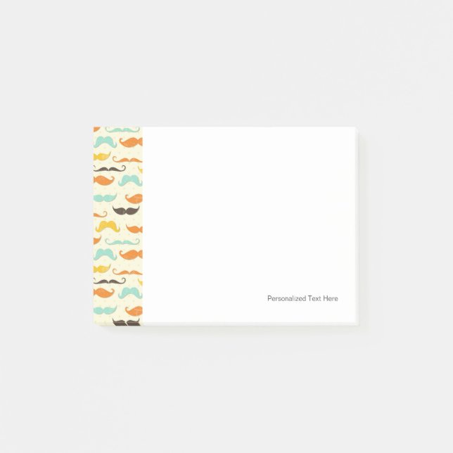 Notas Post-it® Modelo 3 del bigote (Anverso)