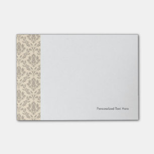 Notas Post-it® Modelo 3 del damasco