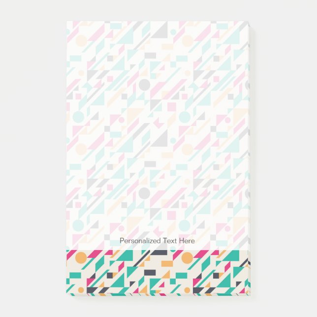 Notas Post-it® Modelo abstracto 3 (Anverso)