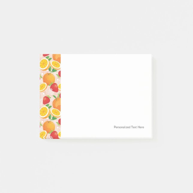 Notas Post-it® Modelo abstracto con la fresa (Anverso)