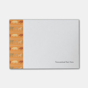 Notas Post-it® Modelo africano