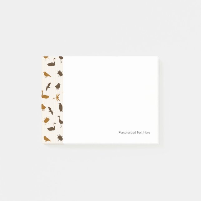 Notas Post-it® Modelo animal 2 (Anverso)