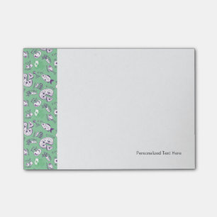 Notas Post-it® Modelo con la comida