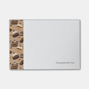 Notas Post-it® Modelo de chocolate y pasteles 3