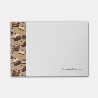 Notas Post-it® Modelo de chocolate y pasteles 3