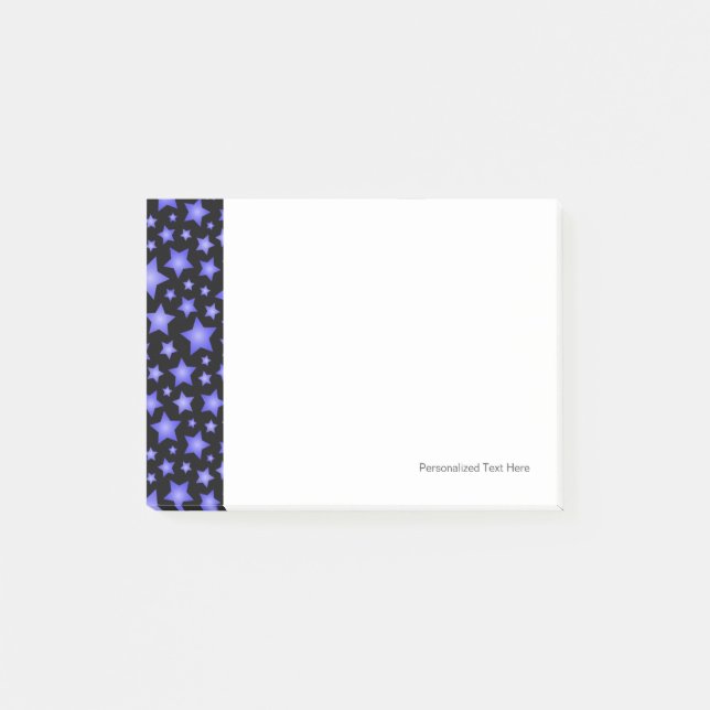 Notas Post-it® Modelo de estrella (Anverso)
