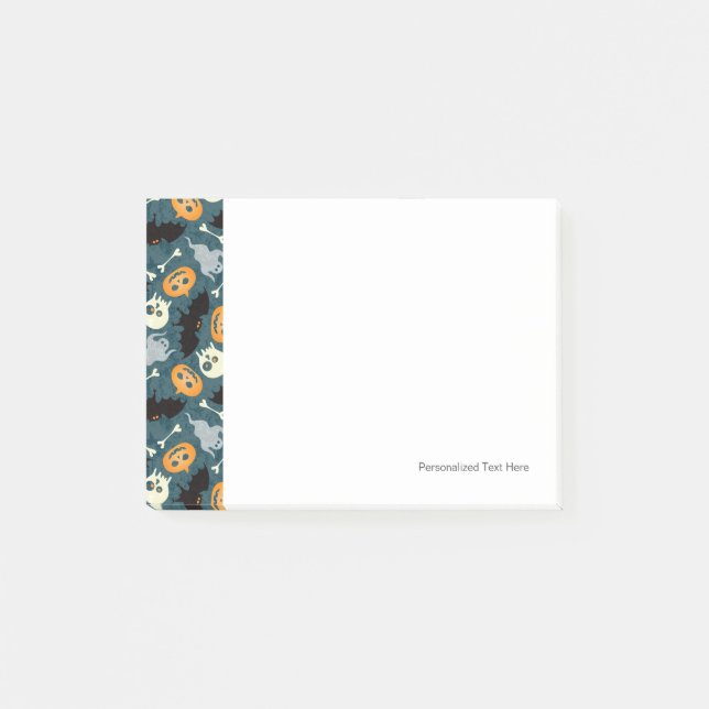 Notas Post-it® Modelo de Halloween (Anverso)