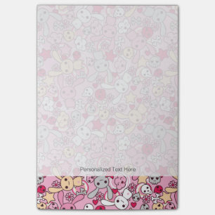 Notas Post-it® Modelo de Kawaii