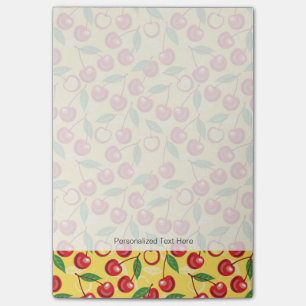 Notas Post-it® Modelo de la cereza