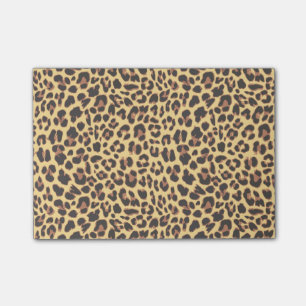 Notas Post-it® Modelo de la piel animal del estampado leopardo