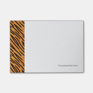 Notas Post-it® Modelo de la raya del tigre