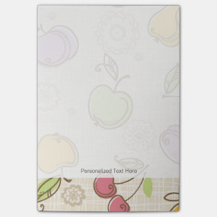 Notas Post-it® Modelo de las frutas