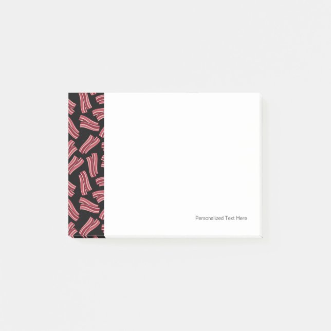 Notas Post-it® Modelo de las tiras de tocino (Anverso)