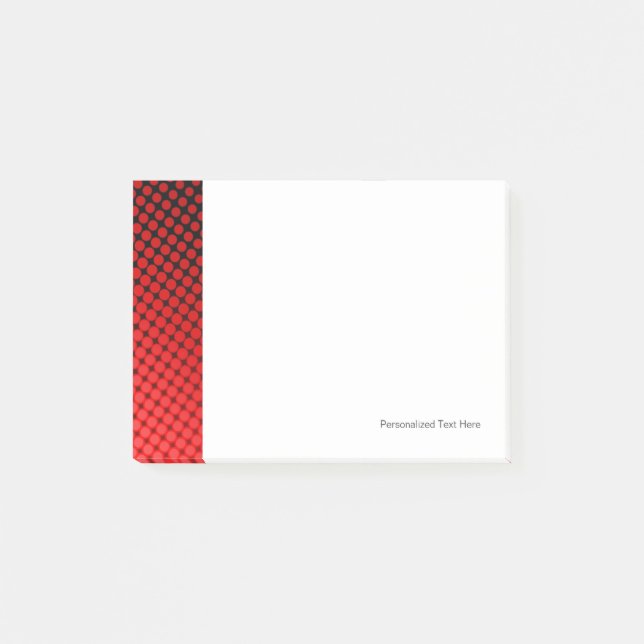 Notas Post-it® Modelo de puntos (Anverso)