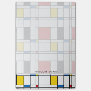 Notas Post-it® Modelo de Stijl