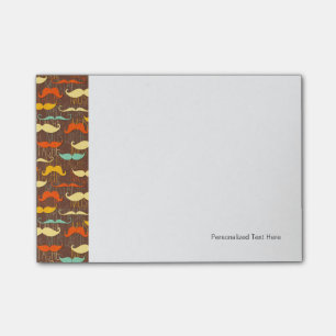 Notas Post-it® Modelo del bigote