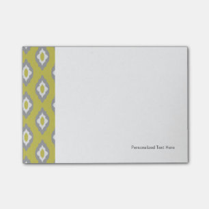 Notas Post-it® Modelo del vintage de Ikat