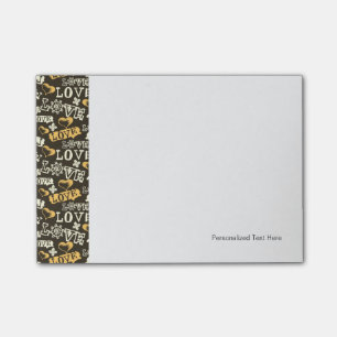 Notas Post-it® Modelo dibujado mano del amor