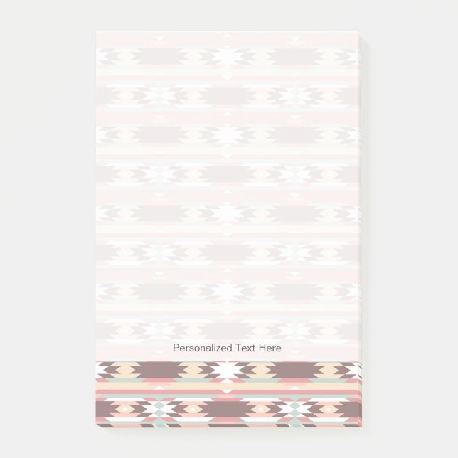 Notas Post-it® Modelo geométrico en el estilo azteca 2 (Anverso)