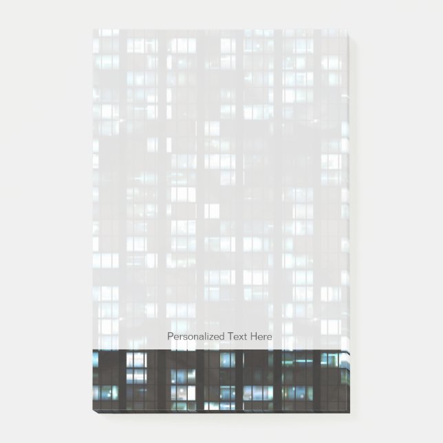 Notas Post-it® Modelo iluminado de las ventanas (Anverso)