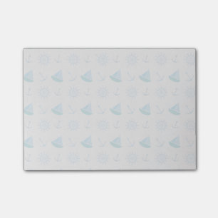 Notas Post-it® Modelo náutico de la diversión del verano