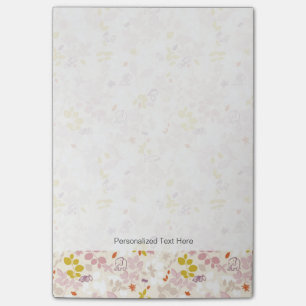 Notas Post-it® modelo que exhibe animales caprichosos