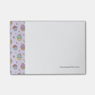 Notas Post-it® Modelo retro de los dulces