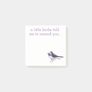 Notas Post-it® Modern Birds...A little birdie told me