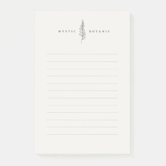 Notas Post-it® Modern Natural Botanic Leaf I Post-it® Notes
