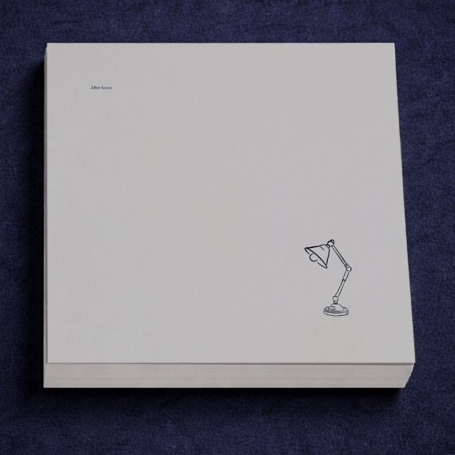 Notas Post-it® Modern Nocturnal Scholar Aesthetic/Night Lamp (Subido por el creador)